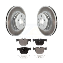 Charger l&#39;image dans la galerie, Rear Coated Disc Brake Rotors And Ceramic Pads Kit For BMW X5 X6