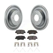 Load image into Gallery viewer, Rear Coat Brake Rotors Ceramic Pad Kit For Kia Rondo With Electric Parking