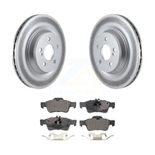 Charger l&#39;image dans la galerie, Rear Coated Brake Rotors Ceramic Pad Kit For Mercedes-Benz S550 SL550 CL550 S600