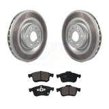 [Front] 2014-2020 Fiat 500L Premium Coated Rotors & Ceramic Pads Brake Kit For Max Braking