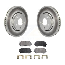 Charger l&#39;image dans la galerie, Front Coated Disc Brake Rotors And Ceramic Pads Kit For Mazda CX-5