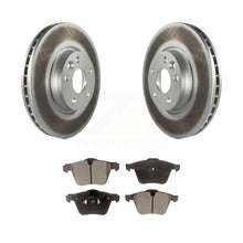 Charger l'image dans la galerie, Front Coated Brake Rotor Ceramic Pad Kit For Volvo V70 With 300mm Diameter