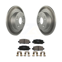 Load image into Gallery viewer, Rear Coated Disc Brake Rotors And Ceramic Pads Kit For 2016-2022 Honda HR-V