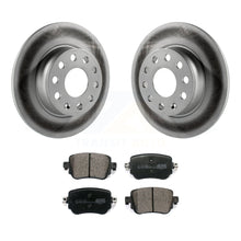 Charger l&#39;image dans la galerie, Rear Coat Brake Rotors Ceramic Pad Kit For Volkswagen Passat GTI Golf SportWagen