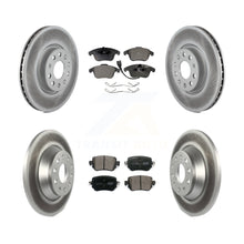Charger l'image dans la galerie, [Front+Rear] 2016-2018 Audi Q3 Quattro Premium Coated Rotors &amp; Ceramic Pads Brake Kit For Max Braking