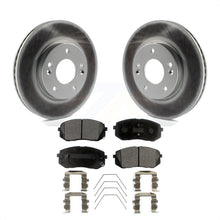 Load image into Gallery viewer, Front Coat Disc Brake Rotors Ceramic Pad Kit For 2022 Hyundai Kona AWD with 2.0L