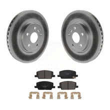 Charger l&#39;image dans la galerie, Front Coated Disc Brake Rotors &amp; Ceramic Pad Kit For Chevrolet Trax Buick Encore