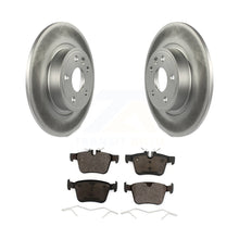 Charger l&#39;image dans la galerie, Rear Coat Disc Brake Rotor Ceramic Pad Kit For Land Rover Discovery Sport Jaguar