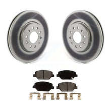 Charger l&#39;image dans la galerie, Front Coated Brake Rotor Ceramic Pad Kit For Chevrolet Equinox GMC Terrain Buick