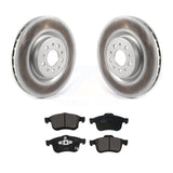 [Front] 2015-2021 Ram ProMaster City Premium Coated Rotors & Ceramic Pads Brake Kit For Max Braking