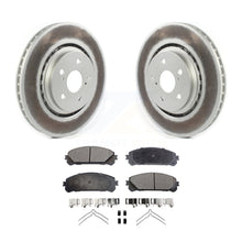 Charger l&#39;image dans la galerie, Front Coat Disc Brake Rotor Ceramic Pad Kit For Lexus RX350 RX450h Toyota RX350L