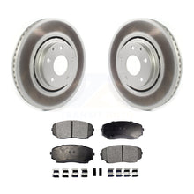 Load image into Gallery viewer, Front Coated Disc Brake Rotors And Ceramic Pads Kit For Mazda CX-5 CX-9