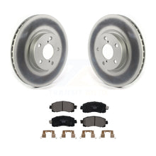 Load image into Gallery viewer, Front Coated Disc Brake Rotors And Ceramic Pads Kit For Subaru Impreza