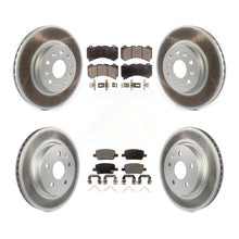 Charger l'image dans la galerie, Front Rear Coat Brake Rotor Ceramic Pad Kit For 2019-2020 Chevrolet Camaro LT/LS
