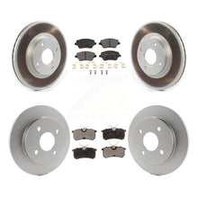 Load image into Gallery viewer, [Front+Rear] 2014-2019 Ford Fiesta ST Premium Coated Rotors &amp; Ceramic Pads Brake Kit For Max Braking