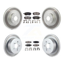 Charger l'image dans la galerie, Front Rear Coated Disc Brake Rotor And Ceramic Pad Kit For Subaru Outback Legacy