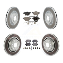 Load image into Gallery viewer, Front Rear Coated Disc Brake Rotors And Ceramic Pads Kit For Volkswagen CC