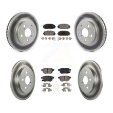 Load image into Gallery viewer, Front Rear Coat Disc Brake Rotors Ceramic Pad Kit For Toyota Prius Corolla Prime