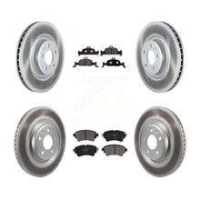 Charger l'image dans la galerie, Front Rear Coat Brake Rotor Ceramic Pad Kit For Audi Q5 A5 Quattro A4 A6 allroad