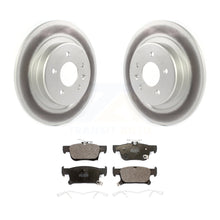 Charger l&#39;image dans la galerie, Rear Coated Disc Brake Rotors And Ceramic Pads Kit For Buick Envision