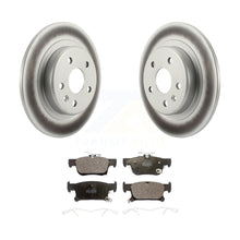 Charger l&#39;image dans la galerie, Rear Coated Disc Brake Rotors And Ceramic Pads Kit For Buick Envision