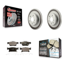 Load image into Gallery viewer, Rear Coated Disc Brake Rotors And Ceramic Pads Kit For Buick Envision