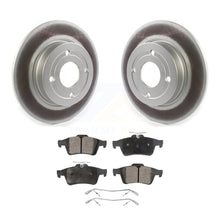 Load image into Gallery viewer, Rear Coated Disc Brake Rotors And Ceramic Pads Kit For Ford EcoSport