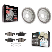 Charger l'image dans la galerie, [Rear] 2018-2022 Ford EcoSport AWD Premium Coated Rotors &amp; Ceramic Pads Brake Kit For Max Braking