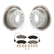 Load image into Gallery viewer, Rear Coated Disc Brake Rotors &amp; Ceramic Pad Kit For Ram ProMaster 1500 2500 3500