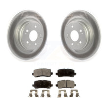 Charger l&#39;image dans la galerie, Rear Coated Disc Brake Rotors And Ceramic Pads Kit For 2017-2020 Acura MDX