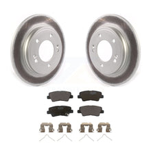 Load image into Gallery viewer, Rear Coated Disc Brake Rotors Ceramic Pad Kit For Hyundai Elantra Kia Niro Ioniq