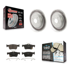 Charger l'image dans la galerie, [Rear] 2019-2021 Acura RDX Premium Coated Rotors &amp; Ceramic Pads Brake Kit For Max Braking
