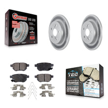 Load image into Gallery viewer, [Rear] 2019 Toyota Corolla 2.0L Premium Coated Rotors &amp; Ceramic Pads Brake Kit For Max Braking