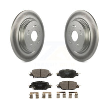 Load image into Gallery viewer, Rear Coated Disc Brake Rotors And Ceramic Pads Kit For 2017-2022 Honda CR-V