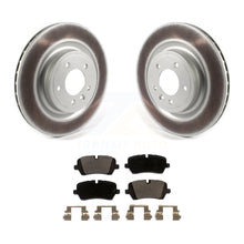 Charger l&#39;image dans la galerie, Rear Coat Disc Brake Rotors Ceramic Pad Kit For Land Rover Range Sport Discovery