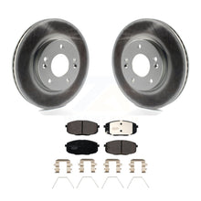 Load image into Gallery viewer, Front Coated Brake Rotor Ceramic Pad Kit For Kia Soul Hyundai Kona Forte Elantra