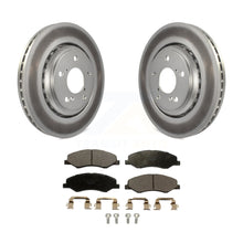 Load image into Gallery viewer, Front Coated Disc Brake Rotors And Ceramic Pads Kit For 2018-2023 Honda Odyssey