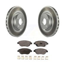 Load image into Gallery viewer, Front Coat Brake Rotor Ceramic Pad Kit For Fiat 500 Turbocharged with GAS engine