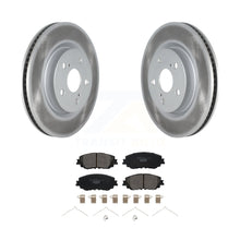 Charger l&#39;image dans la galerie, Front Coat Brake Rotors Ceramic Pad Kit For Toyota Camry RAV4 Lexus ES350 Avalon