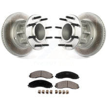 Load image into Gallery viewer, Front Coat Brake Rotor Hub Ceramic Pad Kit For Ford F-450 Super Duty F-550 4 X 2