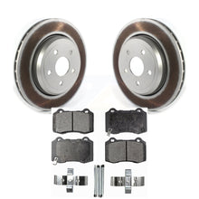 Charger l&#39;image dans la galerie, Rear Coat Disc Brake Rotor Ceramic Pad Kit For Jeep Grand Cherokee Dodge Durango