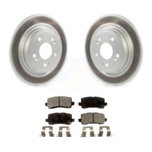 Charger l&#39;image dans la galerie, Rear Coated Disc Brake Rotors And Ceramic Pads Kit For 2014-2020 Acura RLX