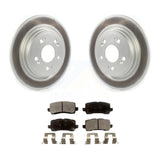 [Rear] 2014-2020 Acura RLX Premium Coated Rotors & Ceramic Pads Brake Kit For Max Braking