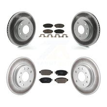 Charger l'image dans la galerie, [Front+Rear] 2019-2021 Mazda CX-3 FWD Premium Coated Rotors &amp; Ceramic Pads Brake Kit For Max Braking