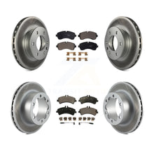 Charger l&#39;image dans la galerie, Front Rear Coat Disc Brake Rotor Ceramic Pad Kit For Sprinter 3500 Mercedes-Benz