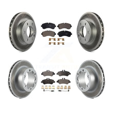 Charger l&#39;image dans la galerie, Front Rear Coat Disc Brake Rotor Ceramic Pad Kit For Mercedes-Benz Sprinter 3500