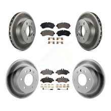 Charger l&#39;image dans la galerie, Front Rear Coat Brake Rotor Ceramic Pad Kit For Sprinter 3500 Dodge Freightliner