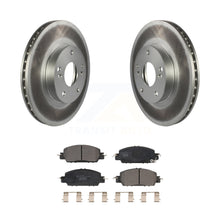 Load image into Gallery viewer, Front Coat Disc Brake Rotor Ceramic Pad Kit For 2016 Honda Accord LX-S with 2.4L