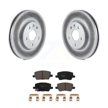 Load image into Gallery viewer, Front Coated Disc Brake Rotors And Ceramic Pad Kit For 2018-2020 Chevrolet Sonic