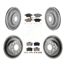 Charger l'image dans la galerie, Front Rear Coat Brake Rotors Ceramic Pad Kit For 14 Volkswagen Beetle R-Line/GSR
